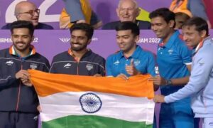 Commonwealth Games 2022: टेबल टेनिस में जीता स्वर्ण पदक भारतीय पुरुष टीम ने, विकास ठाकुर ने जीता सिल्वर वेटलिफ्टिंग में !
